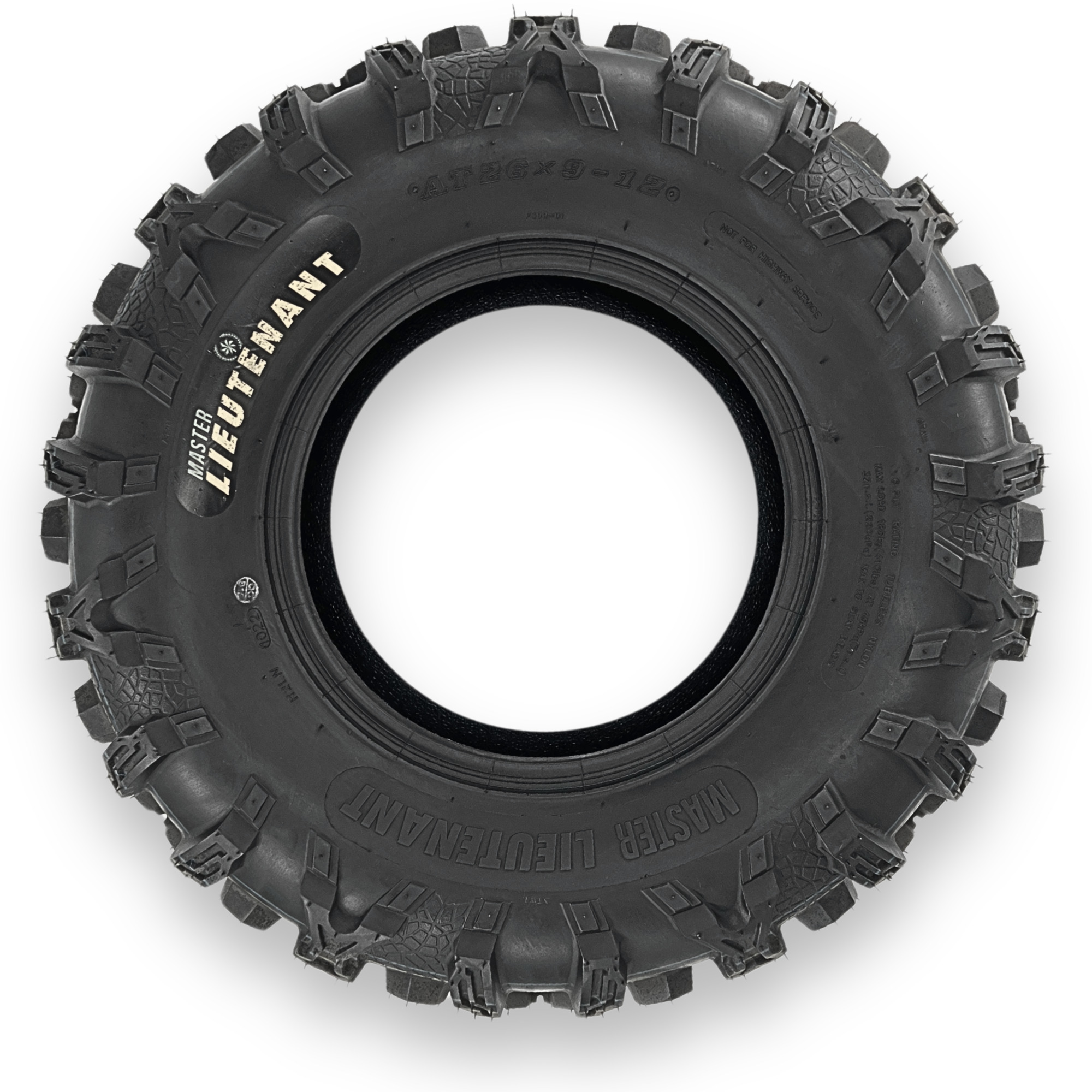 MASTER Lieutenant ATV/UTV Tire, 26 x 9.00-12, Model# 541420
